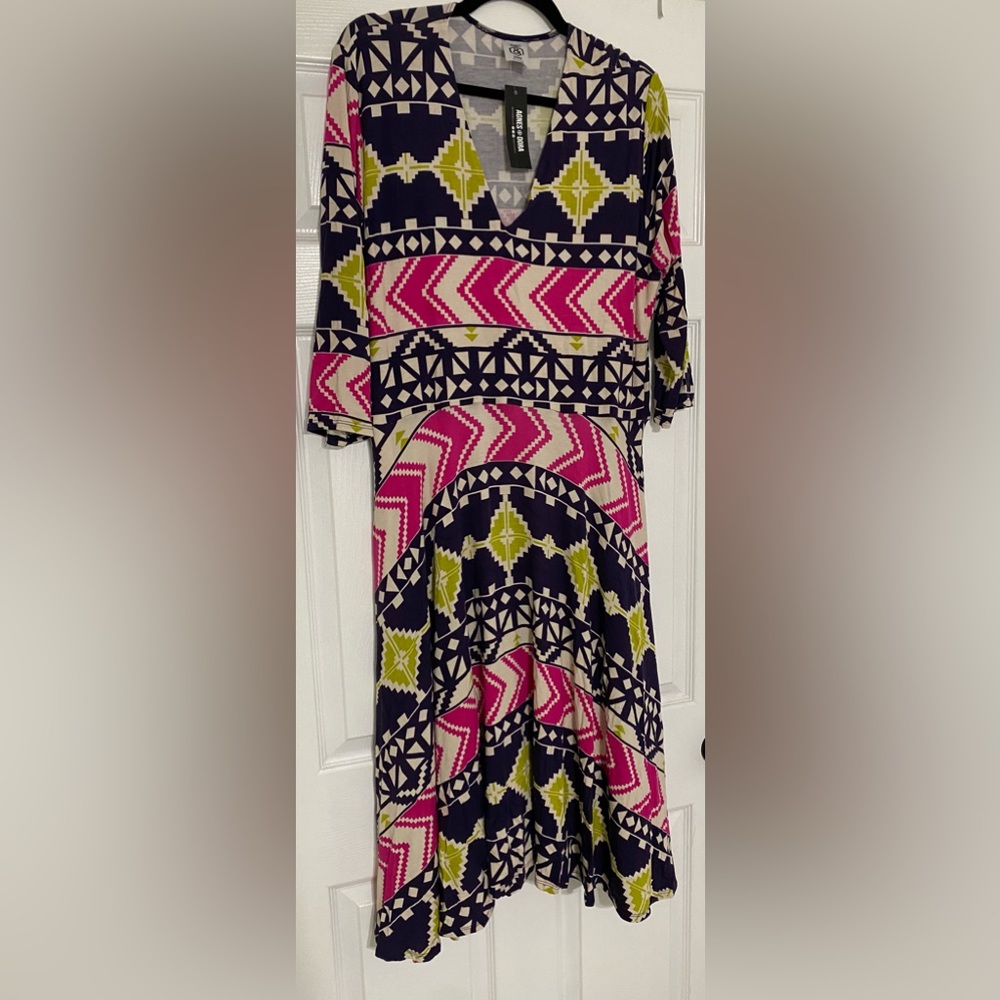 NWT 2XL Agnes & Dora Curie Midi Dress (it has pockets!!)